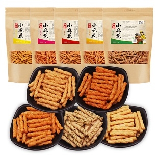 手工小麻花零食...