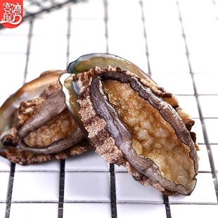 鲍鱼 海鲜带壳...
